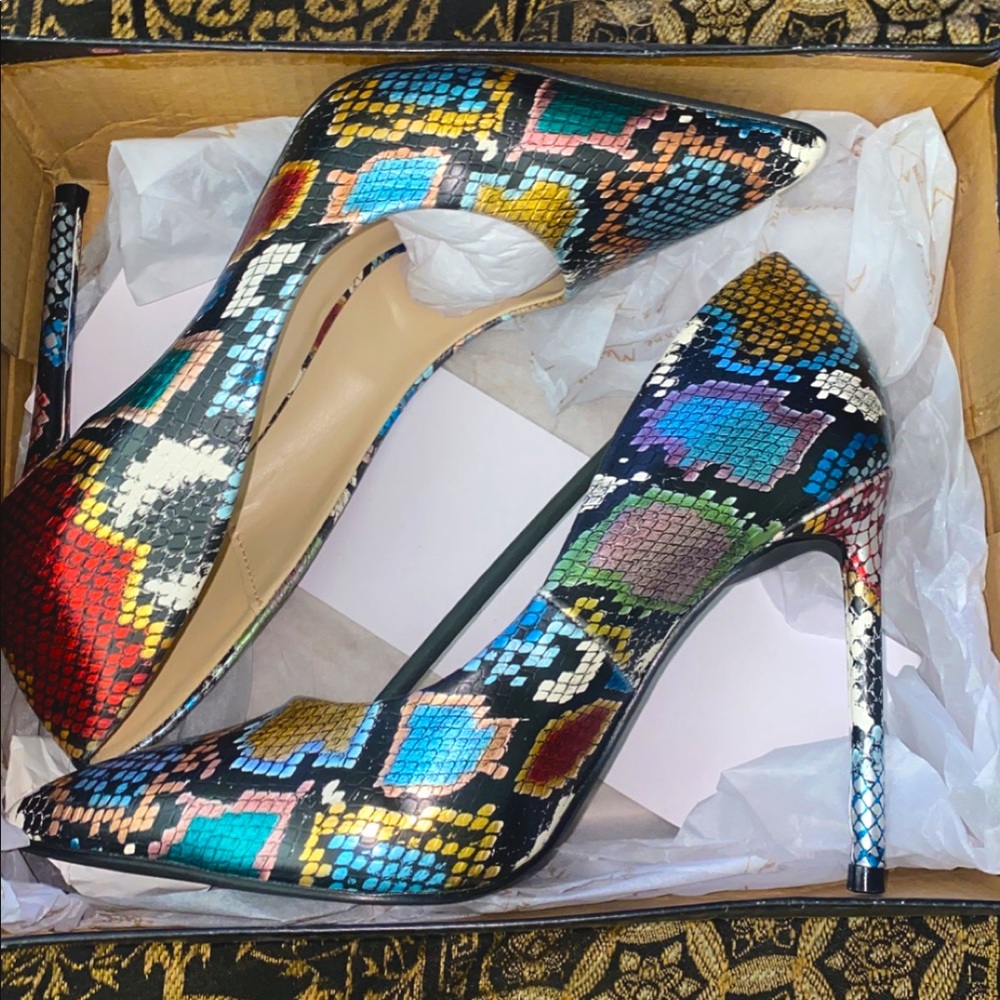 Anne Michelle pumps sold by fashionnova “Let Me See You Shine” pumps never worn.